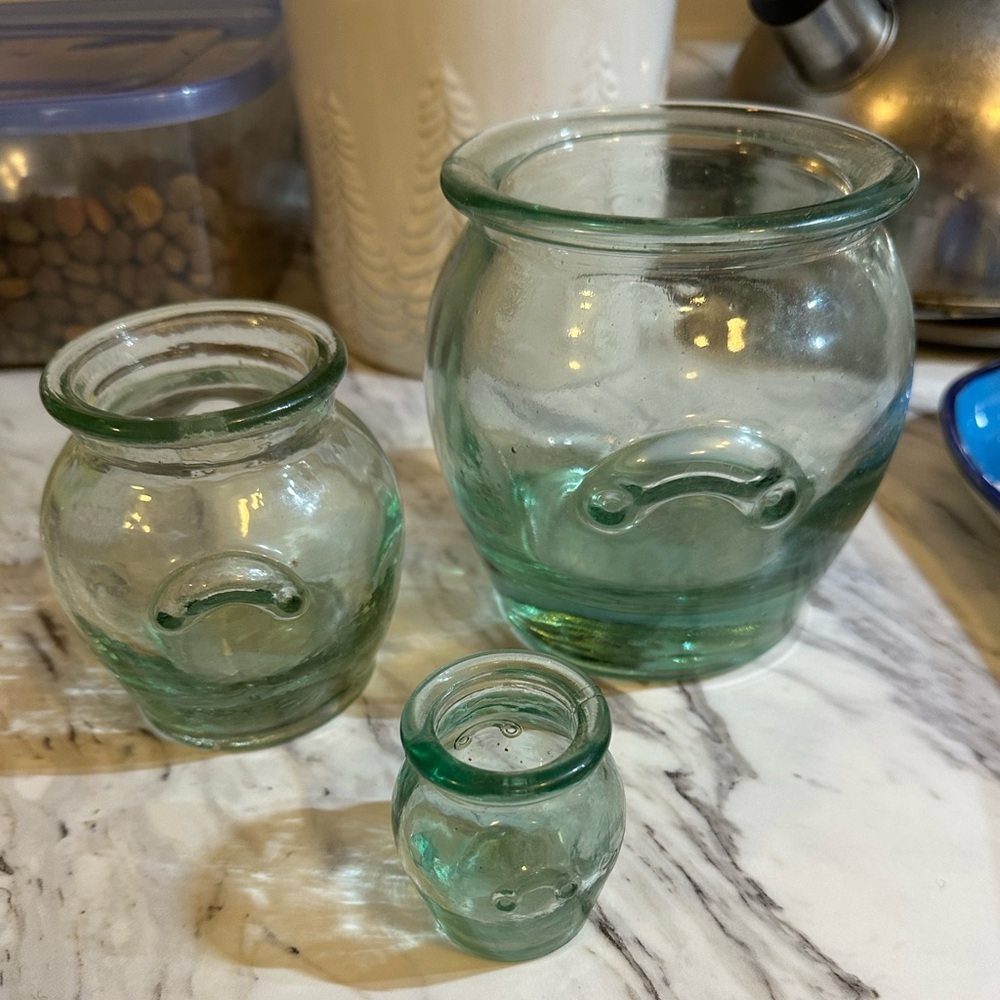 Stackable Clear Glass Jars - Picture 3 of 3